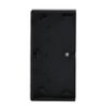 Rocker Symbol "scene" with Small Transparent Calotte 2gang black matt - Platform 63