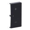 Rocker Symbols "music control" with Small Transparent Calotte 2gang anthracite - Platform 63