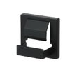 Cover plate PowerDock 1 gang black matt - Platform 63