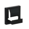 Cover plate PowerDock 1 gang black matt - Platform 63