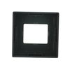 Cover plate with legend Symbols "play, up, down, ok" for Time switch, Room temperature controller, CO2-sensor Central cover plate anthracite - Platform 63
