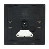 Control Element for Switch/dimmer Single push button with Neon lamp aluminium silver - Platform 63