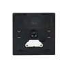 Control Element for Switch/dimmer Single push button with Neon lamp stainless steel - Pure Stainless Steel
