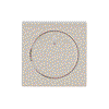 Cover plate for Dimmer Turn button with Neon lamp ivory white - Platform 63