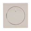 Cover plate for Dimmer Turn button with Neon lamp ivory white - Platform 63
