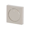 Cover plate for Dimmer Turn button with Neon lamp ivory white - Platform 63