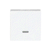 Control Element for Dimmer Two-part button with Neon lamp studio white matt - Platform 63
