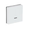 Control Element for Dimmer Two-part button with Neon lamp studio white matt - Platform 63