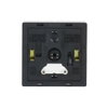 Control Element for Dimmer Two-part button with Neon lamp studio white matt - Platform 63