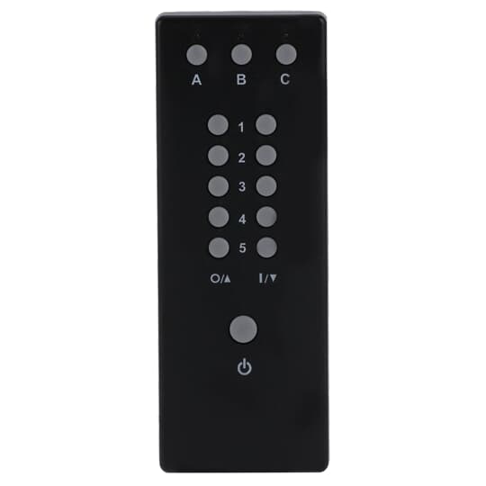 WaveLine Remote Control 3 V black