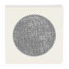 Cover plate Loudspeaker ivory white - Platform 63