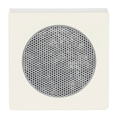 Cover plate Loudspeaker ivory white - Platform 63