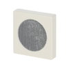 Cover plate Loudspeaker ivory white - Platform 63