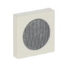 Cover plate Loudspeaker ivory white - Platform 63