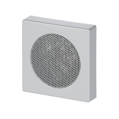 Cover plate Loudspeaker aluminium silver - Platform 63