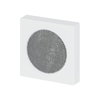 Cover plate Loudspeaker studio white matt - Platform 63