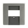 Cover plate D-Sub 15-pole 1 gang stainless steel - Pure Stainless Steel