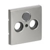 Cover plate SAT 3 gang stainless steel - Pure Stainless Steel