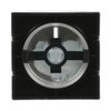 Cover plate for Dimmer Turn button with Neon lamp stainless steel - Pure Stainless Steel