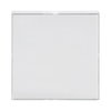 Cover plate with labelling field Busch-Infoline®  studio white - Platform 63
