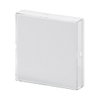 Cover plate with labelling field Busch-Infoline®  studio white - Platform 63