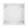 Cover plate with labelling field Busch-Infoline®  studio white - Platform 63