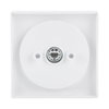 Cover plate with legend Symbol "1-2-3" for Level switch, Turn button studio white - Platform 63