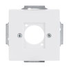 Cover plate XLR 1 gang studio white - Platform 63