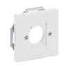 Cover plate XLR 1 gang studio white - Platform 63