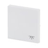 Rocker with legend Symbol "light" for Switch/push button, Single rocker studio white matt - Platform 63