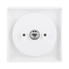 Cover plate with legend 0 ... 120 Min for Time switch, Turning handle studio white - Platform 63