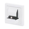Set Busch-powerDock Apple Lightning with Lightning studio white - future linear