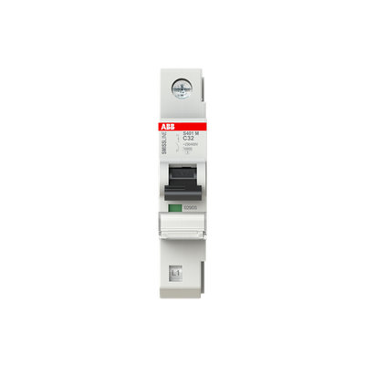 Miniature Circuit Breaker - S400 - 1P - 32 A - C - (230 V AC) 10 kA
