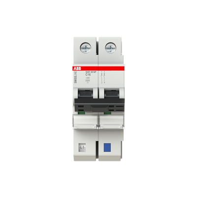 Miniature Circuit Breaker - S400NP - 2P - 16 A - C - (230 V AC) 10 kA