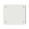 Top plate, Field width: 1, 12 mm x 360 mm x 325 mm