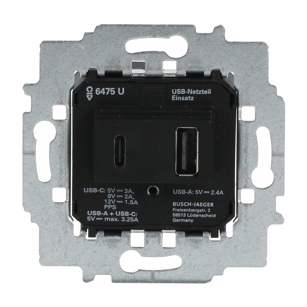 Power supply insert with USB A/C – Görsel 3 / 5