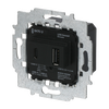 Power supply insert with USB A/C