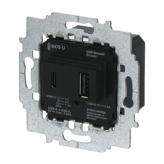 Power supply insert with USB A/C – Görsel 5 / 5