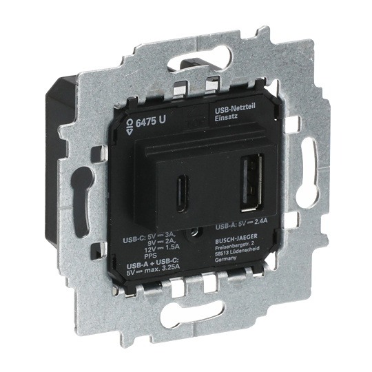 Power supply insert with USB A/C – Görsel 4 / 5