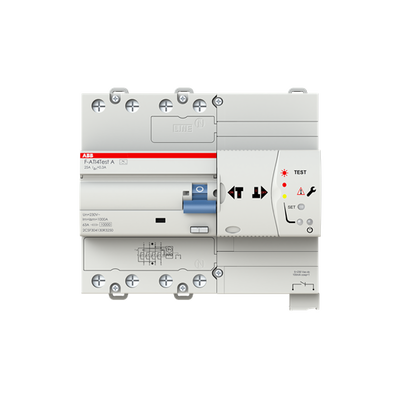 RCD With Automatic Test F-ATI Test - 4P - 300 mA - 25 A - Type A