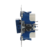 Push switch insert Single push button 1-pole push switch for 1 rocker, 1 NO 10 A