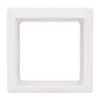 Cover frame 1-gang(s) alpine white - Allwetter 44 (IP 44)
