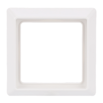 Cover frame 1-gang(s) alpine white - Allwetter 44 (IP 44)