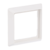 Cover frame 1-gang(s) alpine white - Allwetter 44 (IP 44)