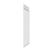 Cover frame 1-gang aluminium silver - Allwetter 44 (IP 44)