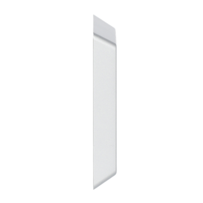 Cover frame 1-gang aluminium silver - Allwetter 44 (IP 44)