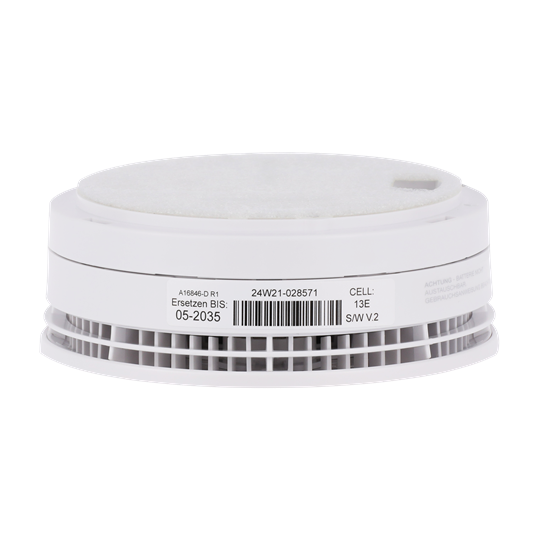 Busch-Smoke Alarm Alarm Detector, with Smoke, studio white – Görsel 2 / 5