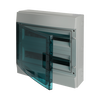 Consumer unit  MISTRAL65, Surface mounting, 36 modules, 2 row(s), IP65,  Door: Single, Plastic, Transparent, Dimensions: 435 mm x 430 mm x 155 mm