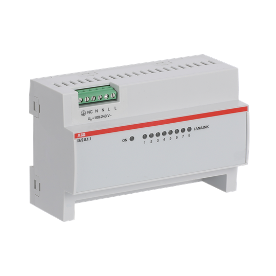IS/S8.1.1 IP Switch, 8 Ports, Fast Ethernet, MDRC – Görsel 3 / 4