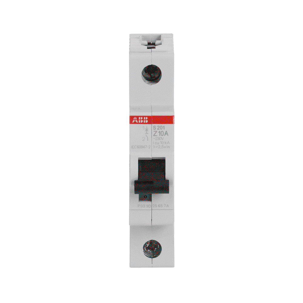 Miniature Circuit Breaker - S200 - 1P - 10 A - Z - (AC) 6 kA